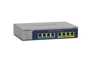 Netgear MS108EUP-100AUS 8-port Ultra60 PoE++ Multi-Gigabit (2.5G) Ethernet Plus Switch - 8 Ports