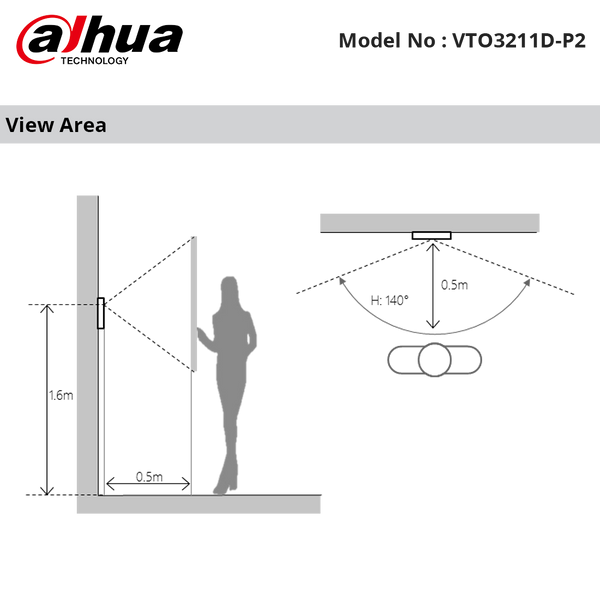 VTO3211D-P2 View Area